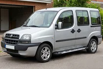 Fiat Doblo I 2001–2005 Sānu sliekšņi Sunrise (2 gab., alumīnijs) foto 1