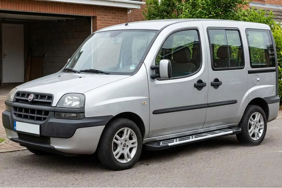 Fiat Doblo I 2001–2005 Sānu sliekšņi Sunrise (2 gab., alumīnijs) Image