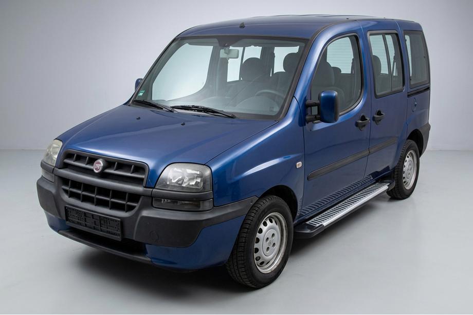 Fiat Doblo I 2001–2005 Sānu sliekšņi Line (2 gab., alumīnijs) Image