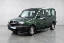 Fiat Doblo I 2001–2005 Sānu pakāpieni Bosphorus Black (2 gab., alumīnijs) foto 1