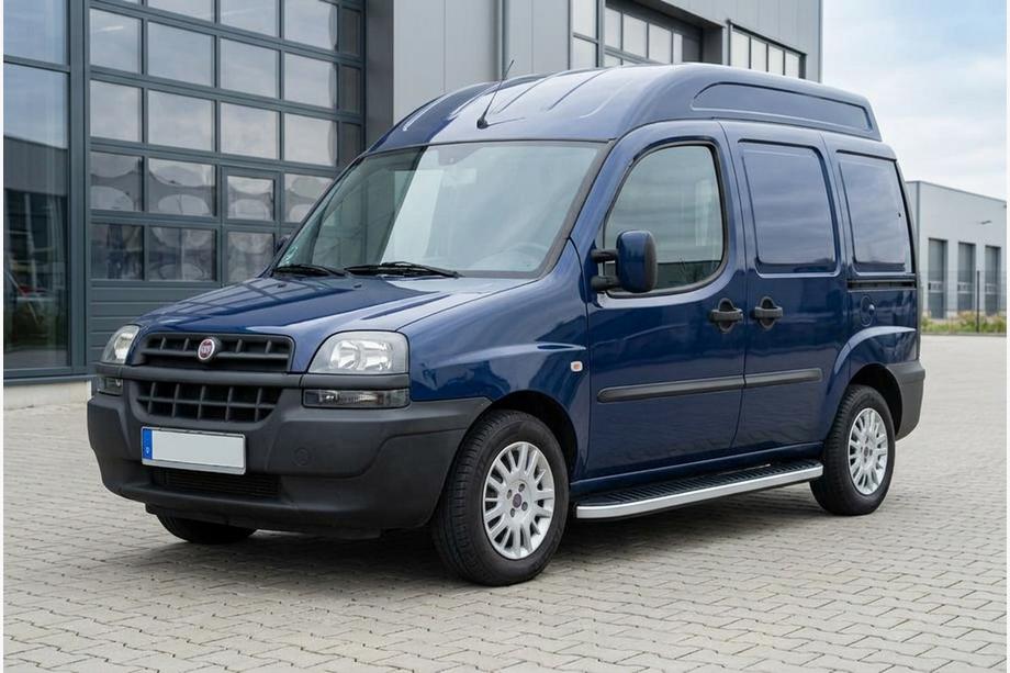 Fiat Doblo I 2001–2005 Sānu pakāpieni Tayga Grey (2 gab., alumīnijs) Image