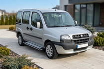 Fiat Doblo I 2001–2005 Sānu pakāpieni Rainbow (2 gab., alumīnijs) foto 1