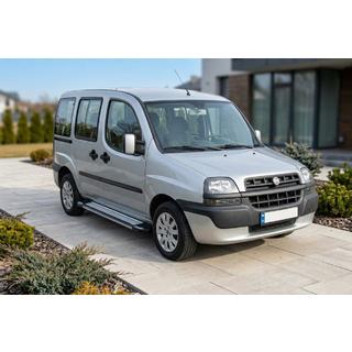 Sānu pakāpieni Rainbow (2 gab., alumīnijs) Fiat Doblo I 2001–2005 foto 1
