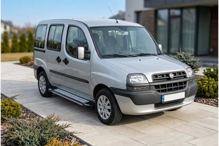 Fiat Doblo I 2001–2005 Sānu pakāpieni Rainbow (2 gab., alumīnijs) Image