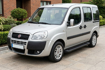 Fiat Doblo I 2005–2010 Sānu pakāpieni Allmond Black (2 gab., alumīnijs) foto 1