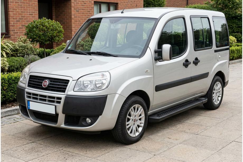 Fiat Doblo I 2005–2010 Sānu pakāpieni Allmond Black (2 gab., alumīnijs) Image