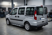 Fiat Doblo I 2005–2010 Sānu sliekšņi Sunrise (2 gab., alumīnijs) foto 1