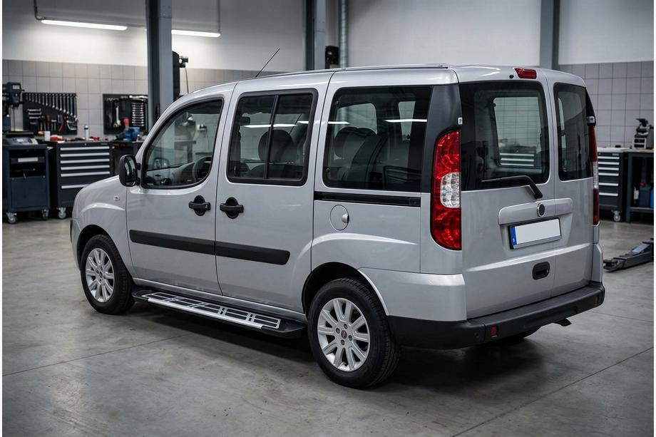Fiat Doblo I 2005–2010 Sānu sliekšņi Sunrise (2 gab., alumīnijs) Image