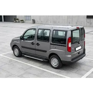 Sānu pakāpieni RedLine V1 (2 gab., alumīnijs) foto 1