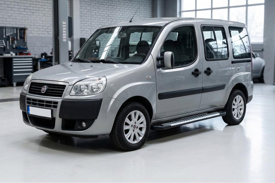 Fiat Doblo I 2005–2010 Sānu sliekšņi Line (2 gab., alumīnijs) Image