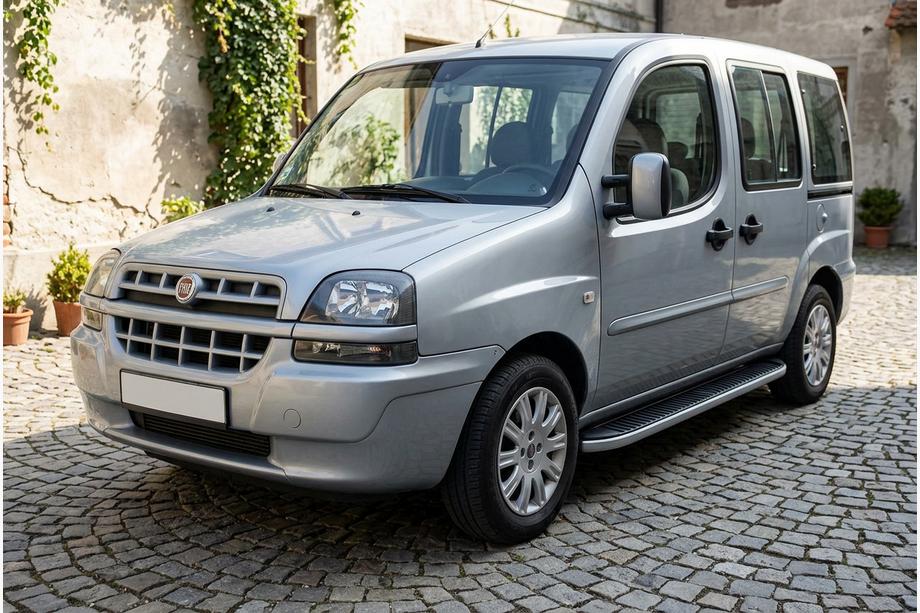 Fiat Doblo I 2005–2010 Sānu pakāpieni Tayga (2 gab., alumīnijs) Image
