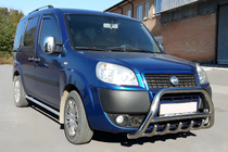 Fiat Doblo I 2001–2005 Bullbar WT003 (nerūsējošais tērauds) 60 mm, bez uzraksta foto 1