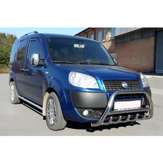 Bullbar WT003 (nerūsējošais tērauds) Fiat Doblo I 2001–2005 foto 1