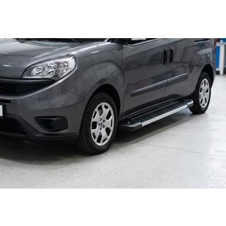 Sānu pakāpieni RedLine V1 (2 gab., alumīnijs) foto 1
