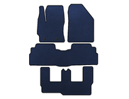 Toyota Verso 2009–2018 EVA auto paklāji (3 rindas, 7 vietīgs, zili) foto 1