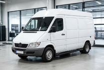 Mercedes Sprinter W901/902/903/904/905 1995–2006 Sānu sliekšņi Allmond Black (2 gab., alumīnijs) foto 1