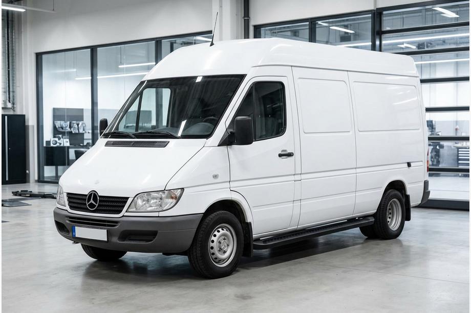 Mercedes Sprinter W901/902/903/904/905 1995–2006 Sānu sliekšņi Allmond Black (2 gab., alumīnijs) Image