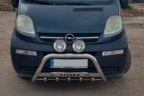Opel Vivaro 2001–2015 Bullbārs WT003-4 (nerūsējošais tērauds) Bez uzraksta foto 9