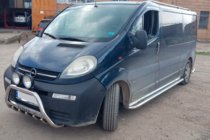 Opel Vivaro 2001–2015 Bullbārs WT003-4 (nerūsējošais tērauds) Bez uzraksta foto 10