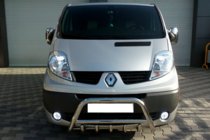 Opel Vivaro 2001–2015 Bullbārs WT003-4 (nerūsējošais tērauds) Bez uzraksta foto 12
