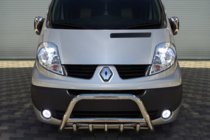 Opel Vivaro 2001–2015 Bullbārs WT003-4 (nerūsējošais tērauds) Bez uzraksta foto 3