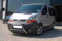 Opel Vivaro 2001–2015 Bullbārs WT003-4 (nerūsējošais tērauds) Bez uzraksta foto 13
