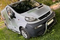 Opel Vivaro 2001–2015 Bullbārs WT003-4 (nerūsējošais tērauds) Bez uzraksta foto 5
