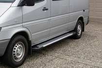 Volkswagen LT 1995–2006 Sānu sliekšņi Line (2 gab., alumīnijs) foto 1
