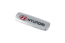 Hyundai Alumīnija emblēma auto paklājiņiem (1 gab.) foto 2