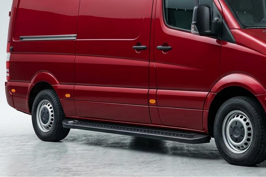 Volkswagen Crafter 2006–2016 Sānu pakāpieni Allmond Black (2 gab., alumīnijs) Image