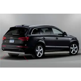 Aizmugurējais aizsargloks AK002 (nerūsējošais tērauds) Audi Q7 2005–2015