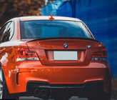 BMW 1. sērija E81/E82/E87/E88 2004–2011 P-Style spoileris (E82, krāsošanai) foto 2