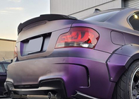 BMW 1. sērija E81/E82/E87/E88 2004–2011 M4-Style spoilers (E82, krāsošanai) foto 2