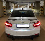 BMW 2. sērija F22/F23 2014–2021 M4 stila spoileris (F22, krāsošanai) foto 1