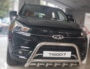 Chery Tiggo 7 2016–2019 Priekšējais bullbar WT003 (nerūsējošais tērauds) foto 2