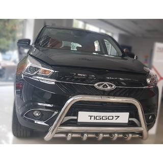 Priekšējais bullbar WT003 (nerūsējošais tērauds) Chery Tiggo 7 2016–2019 foto 2