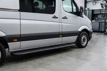 Volkswagen Crafter 2006–2016 Sānu pakāpieni Bosphorus Black (2 gab., alumīnijs) foto 1