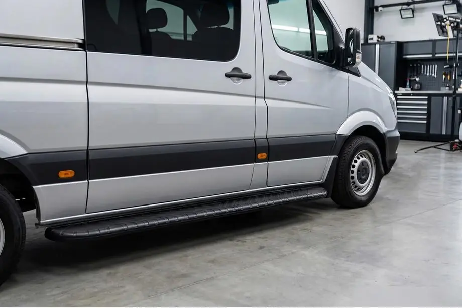 Volkswagen Crafter 2006–2016 Sānu pakāpieni Bosphorus Black (2 gab., alumīnijs) Image