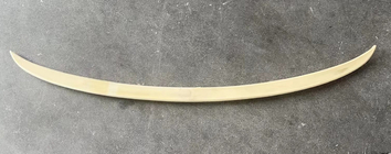 BMW 3. sērija E92/E93 2006–2013 M3 stila spoilers (E93, krāsošanai) foto 2