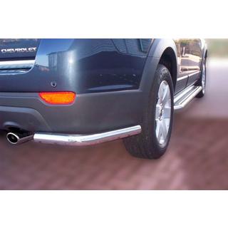 Aizmugurējie stūra elementi AK003 (2 gab., nerūsējošais tērauds) Chevrolet Captiva 2006–2019