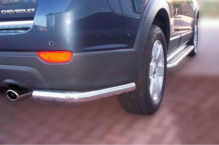Chevrolet Captiva 2006–2019 Aizmugurējie stūra elementi AK003 (2 gab., nerūsējošais tērauds) Image