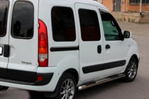 Renault Kangoo 1998–2008 Sānu caurules (2 gab., nerūs. tērauds) foto 5