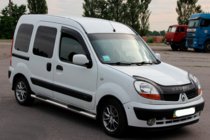 Renault Kangoo 1998–2008 Sānu caurules (2 gab., nerūs. tērauds) foto 4