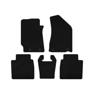 Tekstila paklājiņi Classic (SD, Melni)