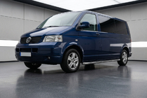 Volkswagen T5 Transporter 2003–2010 Sānu pakāpieni Maydos V1 (2 gab., alumīnijs ↗ nerūsējošais tērauds) Īsā riteņu bāze foto 1