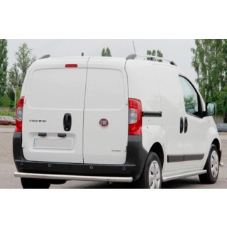 Aizmugures aizsargstienis (nerūsējošais tērauds) Fiat Fiorino/Qubo 2008–2024 foto 3