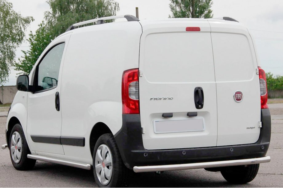 Fiat Fiorino/Qubo 2008–2024 Aizmugures aizsargstienis (nerūsējošais tērauds) Image