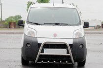 Fiat Fiorino/Qubo 2008–2024 Priekšējais bullbārs WT006 (nerūsējošais tērauds) foto 1