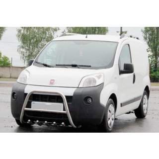 Priekšējais bullbārs WT006 (nerūsējošais tērauds) Fiat Fiorino/Qubo 2008–2024 foto 3