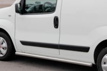 Peugeot Bipper 2008–2017 Sānu caurules Ø60 (2 gab., nerūsējošais tērauds) foto 2